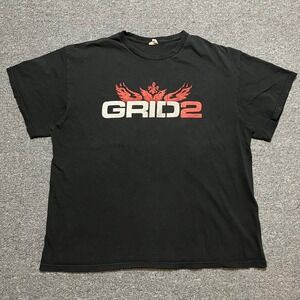 GRID 2 Intel‎ Dominance Has Arrived Black Promo Video Game T-Shirt Size XL